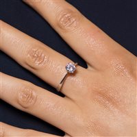 Riano - Via Rianese, 74 - Anello Anellissimi Donna in Argento Zirconia ARZ-001-16 - ARZ-001-12